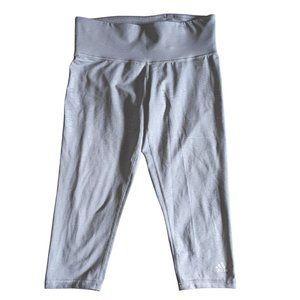EUC! ADIDAS Climalite Leggings, Yoga Pants, Gray